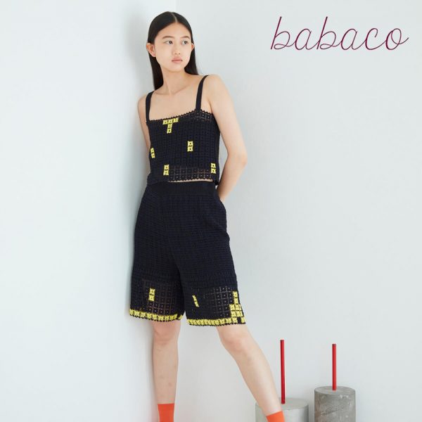 babaco ​/ 新作アイテム入荷 “Crochet Cami”and more