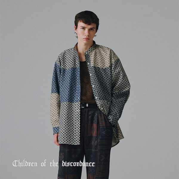 Children of the discordance / 新作アイテム入荷 “EDO SILK PATCHWORK SHIRT L/S” and more