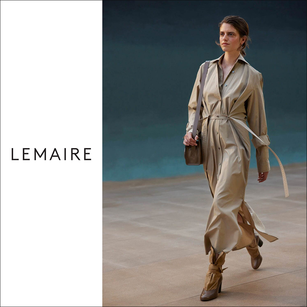 LEMAIRE ​/ 新作アイテム入荷 “TILTED SHIRT DRESS”and more 