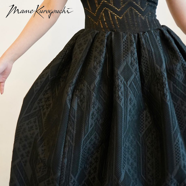 ◆Mame Kurogouchi/morocco pattern dress◆