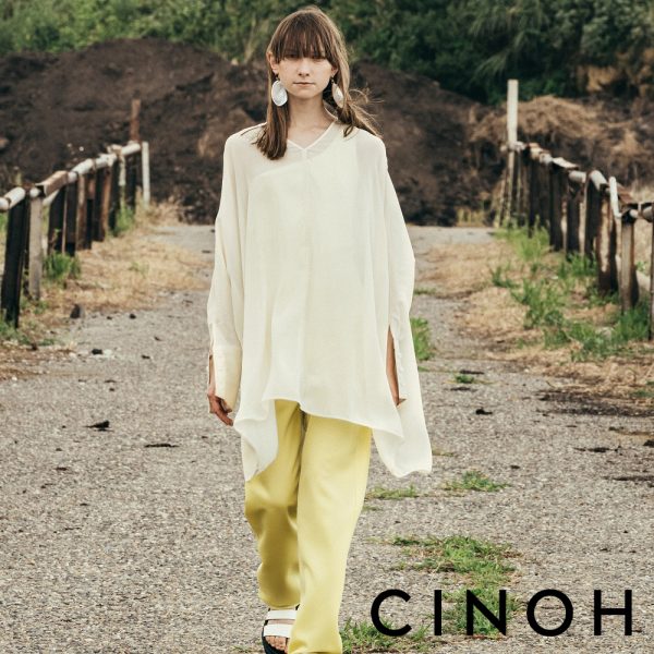 CINOH ​/ 新作アイテム入荷 “SHEER OVERSIZE DRESS”