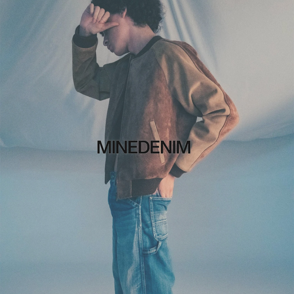 MINEDENIM / 新作アイテム入荷 “Contrast Suede Leather Blouson” and ...