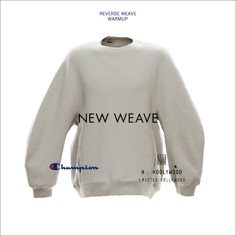 N.HOOLYWOOD / 新作アイテム入荷 “×CHAMPION/CREW NECK SWEAT” and