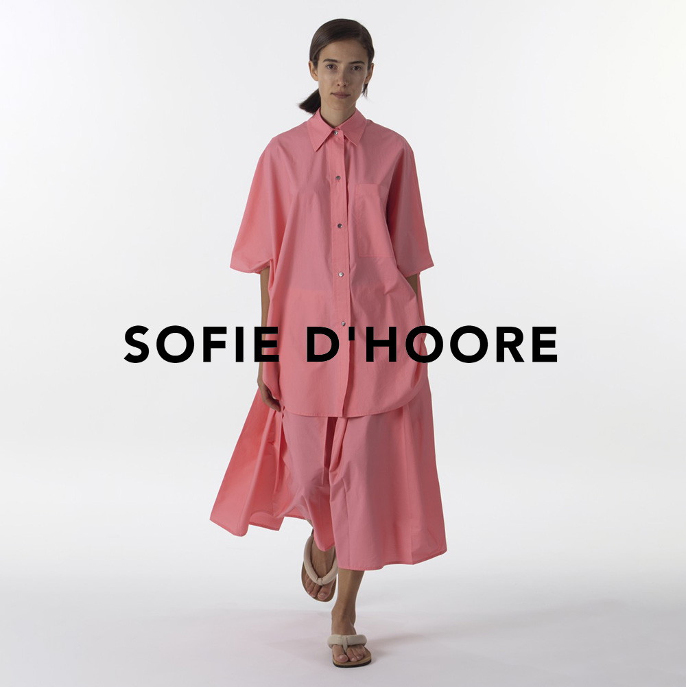 SOFIE D'HOORE / 新作アイテム入荷 “pleated midi skirt”and more ...