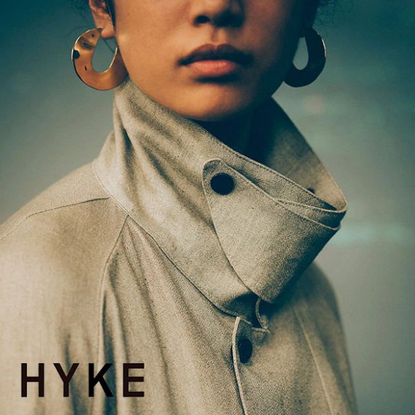 HYKE ​/ 新作アイテム入荷 “LINEN RIDING COAT”