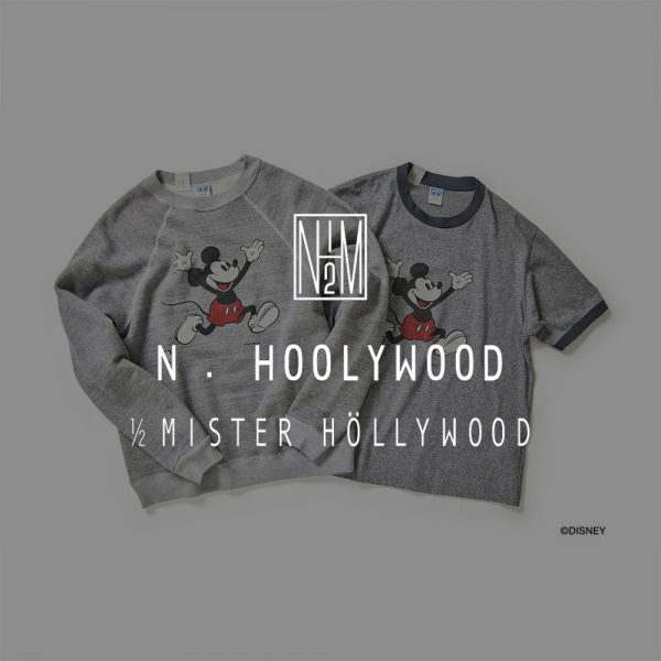 N.HOOLYWOOD / コラボレーションアイテム入荷 “DISNEY COLLECTION.SWEATSHIRT” and more