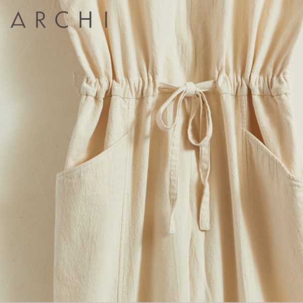 ARCHI / 新作アイテム入荷 “ORGANIC TWILL ZIPUP OVERALL”and more