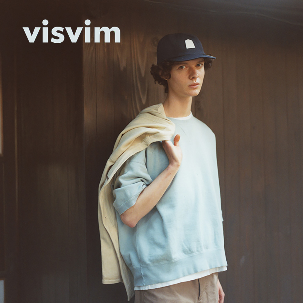 visvim 22SS AMPLUS SWEAT S/S CRASH