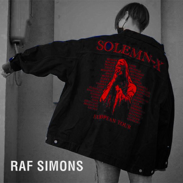RAF SIMONS / 新作アイテム入荷 “Oversized Solemn-X denim jacket” and more