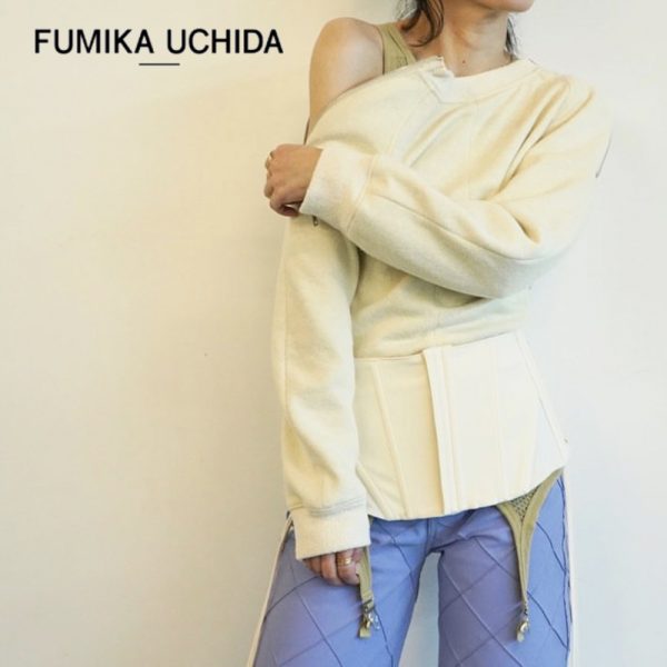 FUMIKA＿UCHIDA ​/ 新作アイテム入荷 “PULLOVER CORSET SW”