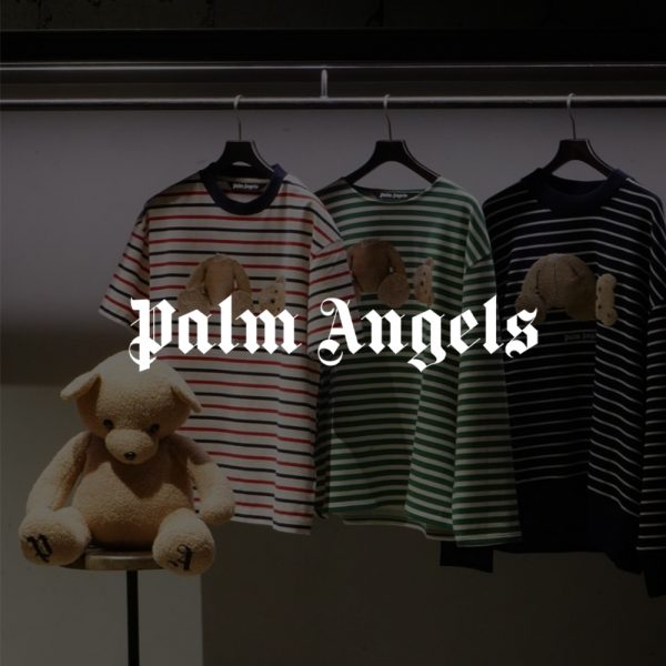 PALM ANGELS / 新作アイテム入荷 “P.A BEAR STRIPES BRETON L/S TEE(PMAS22-030)” and more
