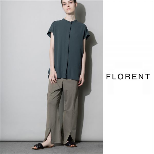 FLORENT / 新作アイテム入荷 “ELASTICATED WIDE-LEG PANTS”
