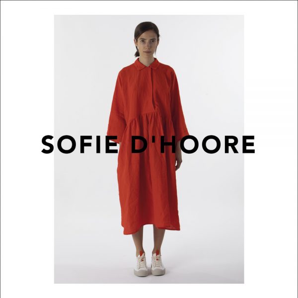 SOFIE D’HOORE / 新作アイテム入荷 “dress with small collar and gathered waist(DIP-LIFE)”and more