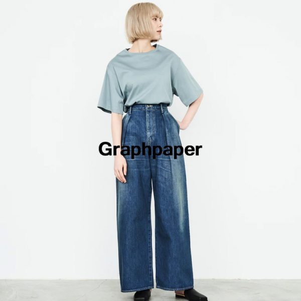 Graphpaper(WOMENS) / 新作アイテム入荷 “Fine Smooth Crew Neck Tee”