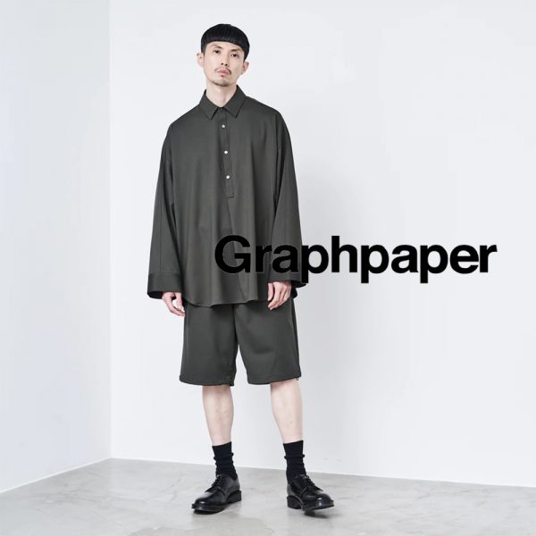 Graphpaper / スポットアイテム入荷 “Viscose Ponte L/S Yoke Sleeve Shirt” and more