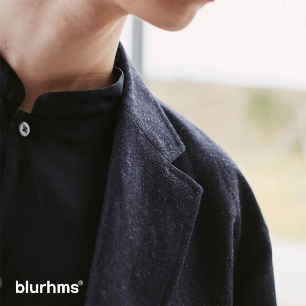 blurhms / 新作アイテム入荷 “Washed Silk Stand Collar Shirt” and more