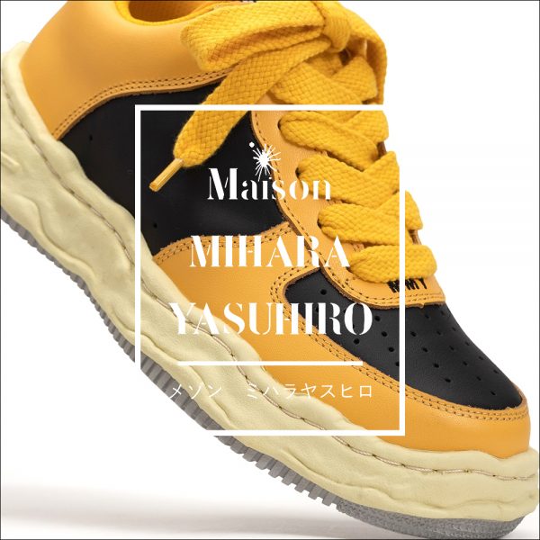 MAISON MIHARAYASUHIRO / 新作アイテム入荷 “”WAYNE” VL OG Sole Leather Low-top” and more