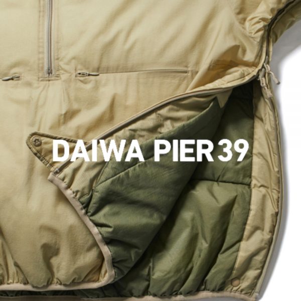 DAIWA PIER39(Womens) ／ 新作アイテム入荷”TECH REVERSIBLE PULLOVER PUFF JACKET(WOMENS)”