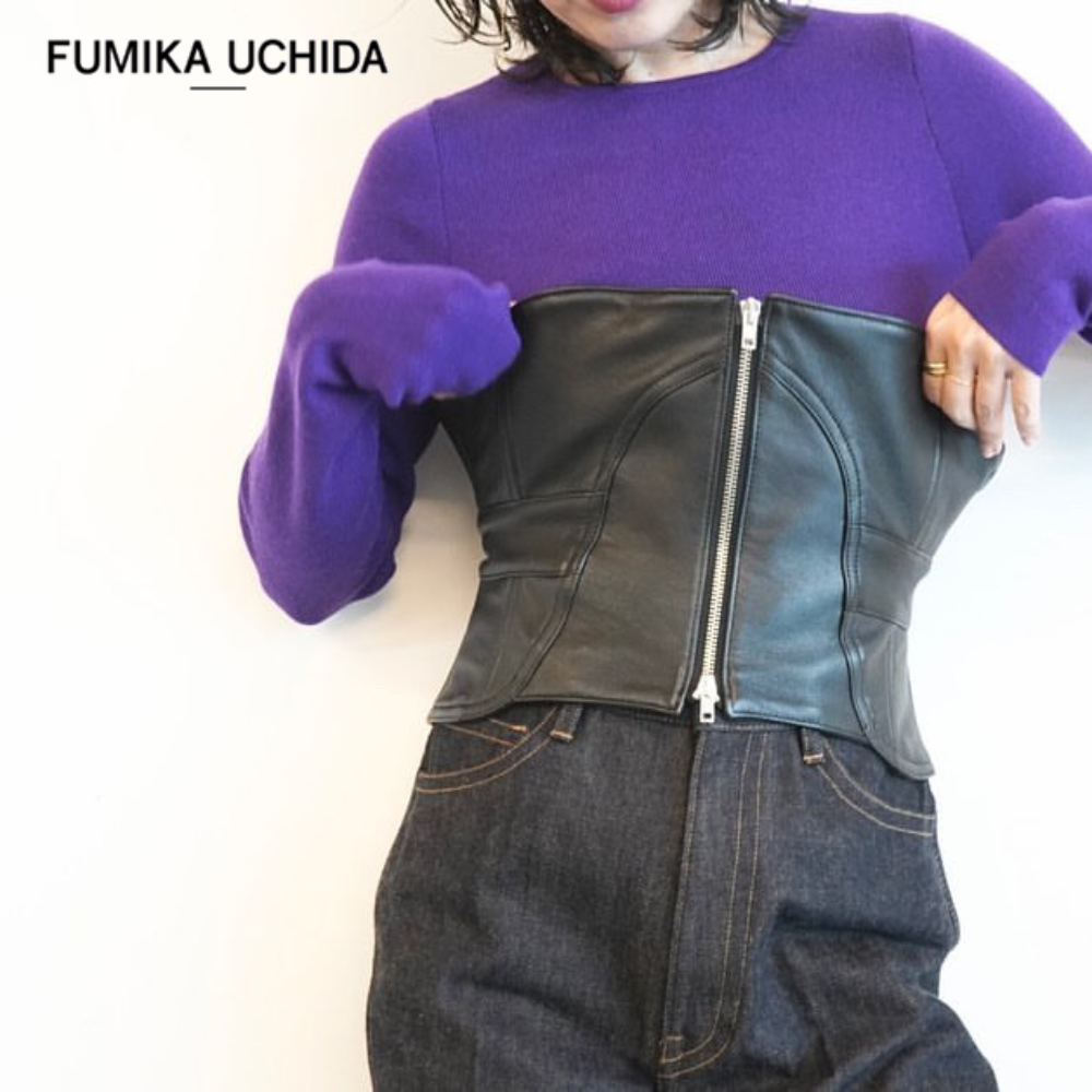 fumika uchidaフミカウチダ☆コルセットトップ
