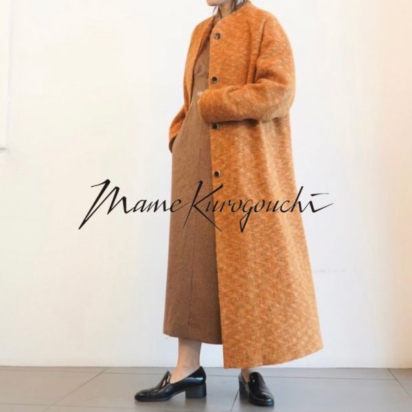 Mame Kurogouchi ​/ 新作アイテム入荷 “Alpaca Blend Shaggy Wool Coat”and more
