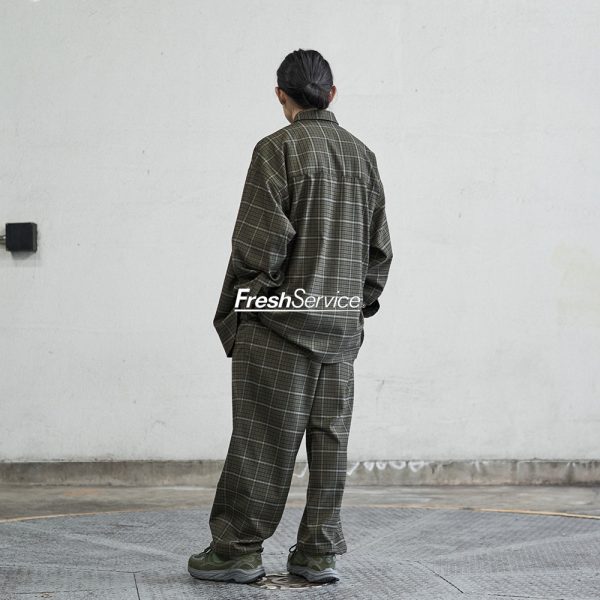 FreshService / 新作アイテム入荷 “WOOLY STRETCH TAB-COLLAR SHIRT”and more