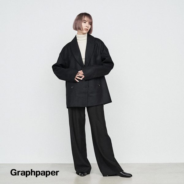 Graphpaper(WOMENS) / 新作アイテム入荷 “Twill Melton Shawl Collar Coat”