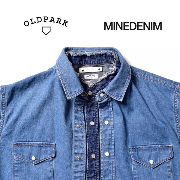 MINEDENIM / コラボレーションアイテム入荷 “OLD PARK × MINEDENIM Denim Western Layered SH” and more