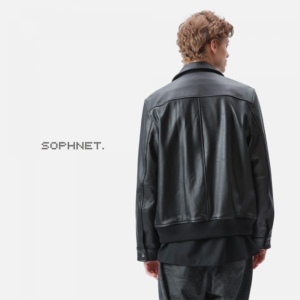 SOPHNET. / 新作アイテム入荷 “LEATHER ZIP JACKET” and more