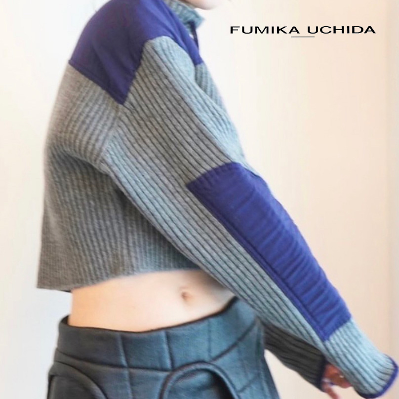 fumika uchida PATCHED SWEATER   ニット/セーター