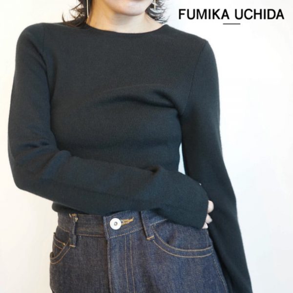 FUMIKA＿UCHIDA ​/ 新作アイテム入荷 “ST-CASHMERE C/N BODYSUIT”