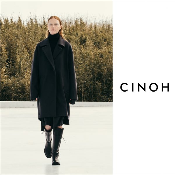 CINOH ​/ 新作アイテム入荷 “BONDING MELTON COAT”