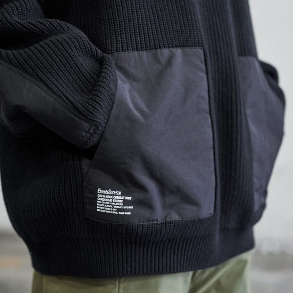 FreshService / 新作アイテム入荷 “CREW NECK COMBAT KNIT”
