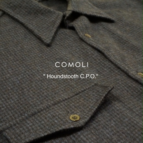 COMOLI ” Houndstooth C.P.O.” – メイクス オンラインストア