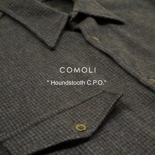 COMOLI  ” Houndstooth C.P.O.”