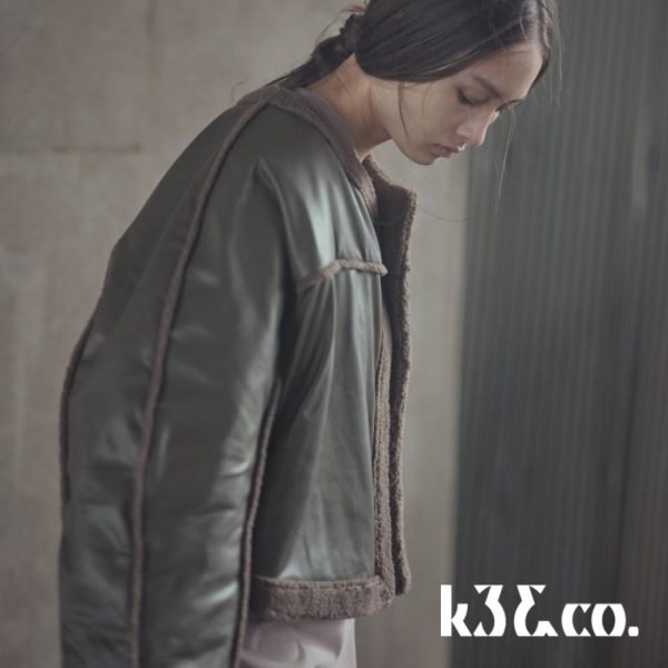 k3&co. / 新作アイテム入荷 “NO COLLAR JACKET”and more