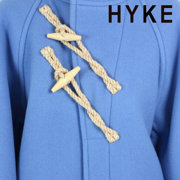 HYKE ​/ 新作アイテム入荷 “DOUBLE FACE DUFFLE JACKET”and more
