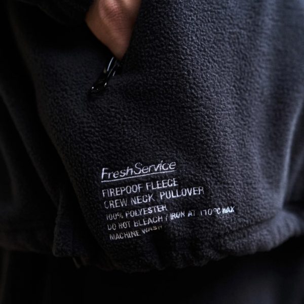 FreshService / 新作アイテム入荷 “FIREPLOOF FLEECE CREW NECK PULLOVER”and more