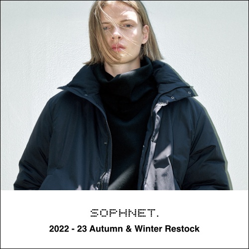 SOPHNET.  2022 -23 Autumn & Winter  Restock