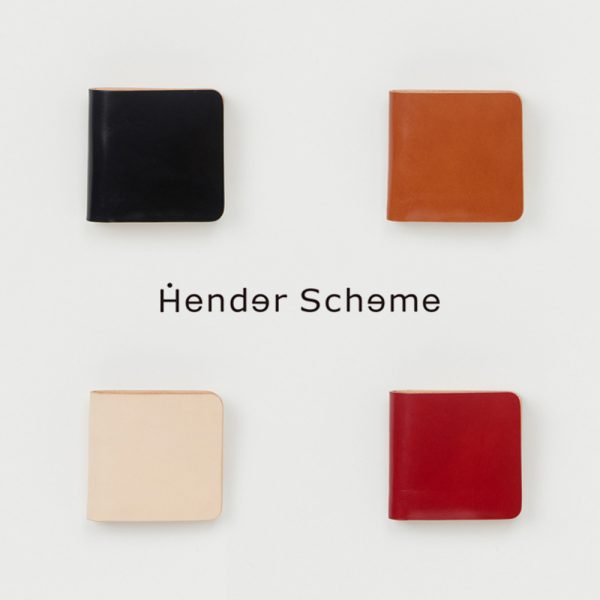 Hender Scheme / 新作アイテム入荷 “seamless wallet”and more