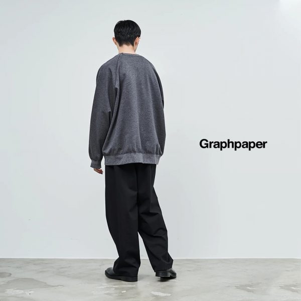 Graphpaper / 新作アイテム入荷 “Ultra Compact Terry Crew Neck Sweater(GM231-70130)” and more
