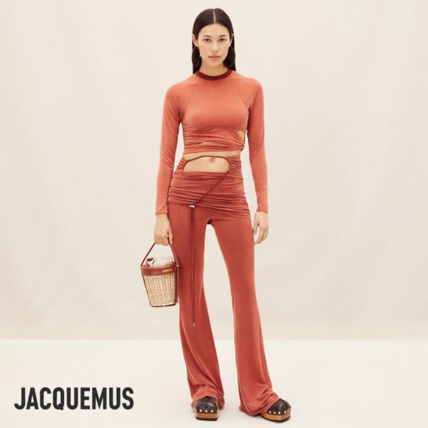 JACQUEMUS ​/ 新作アイテム入荷 “Le t-shirt Espelho(Knotted cut-out t-shirt)”and more ﻿