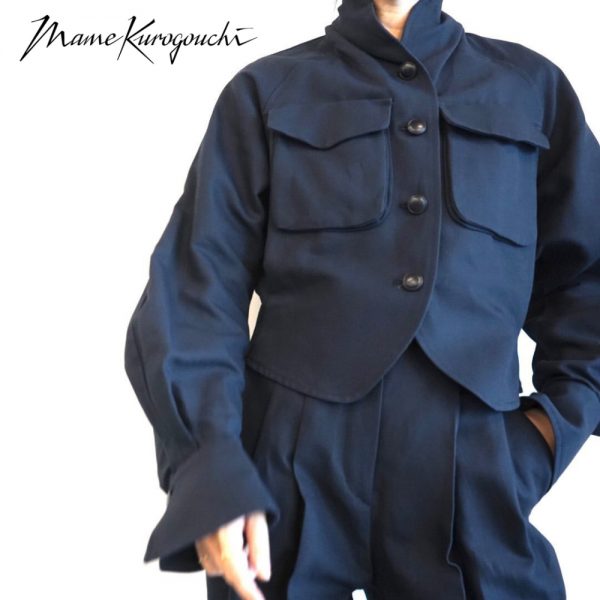 Mame Kurogouchi ​/ 新作アイテム入荷 “Cotton Linen Twill Short Jacket”and more