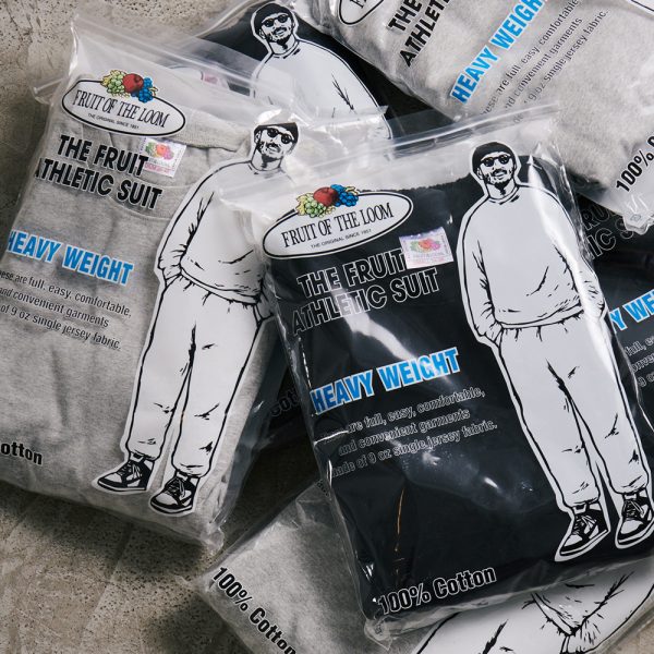FRUIT OF THE LOOM / 新作アイテム入荷 “ATHLETIC SUIT(金子恵治コラボ)”