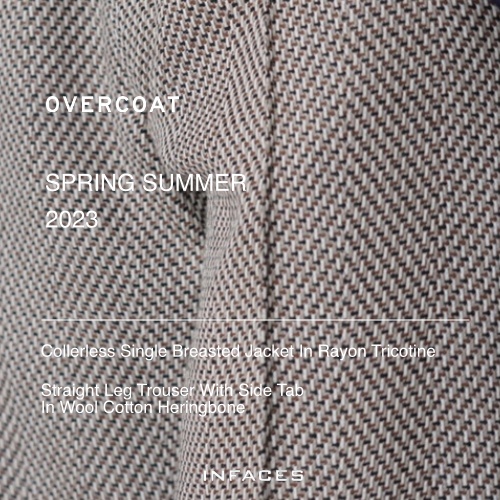 OVER COAT  2023 Spring & Summer Collection New Item vol 2