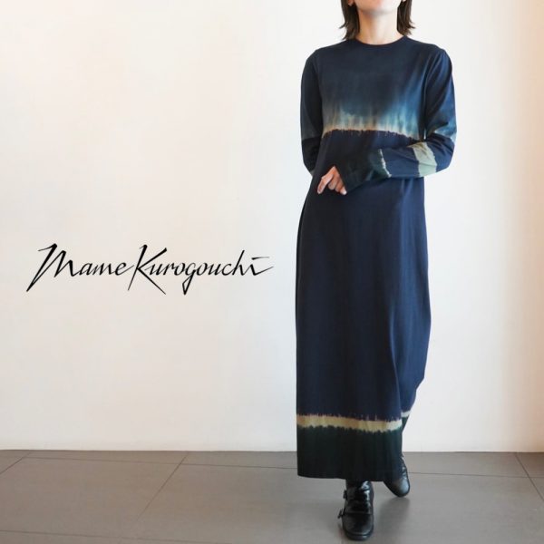 Mame Kurogouchi ​/ 新作アイテム入荷 “”Shibori” Tie-Dyed Cotton Jersey Dress”