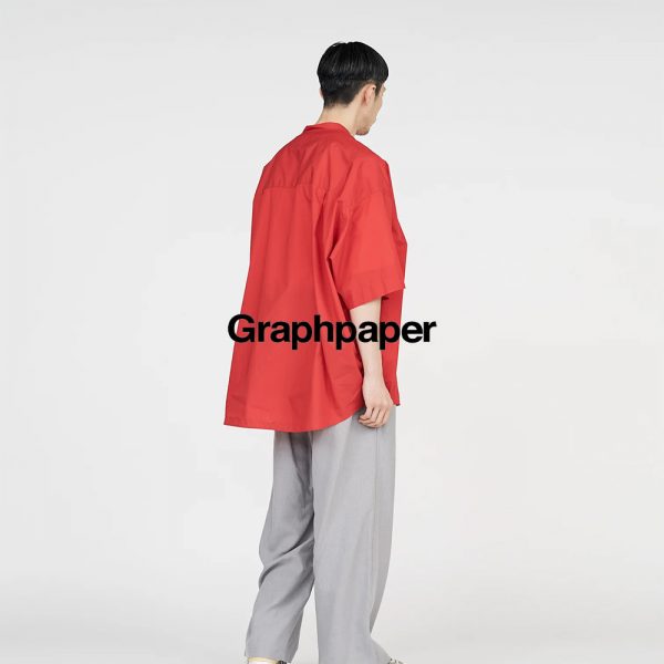 Graphpaper / 新作アイテム入荷 “Broad S/S Oversized Band Collar Shirt” and more