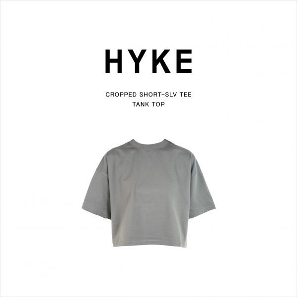 HYKE / 新作アイテム入荷 “CROPPED SHORT-SLV TEE”andmore