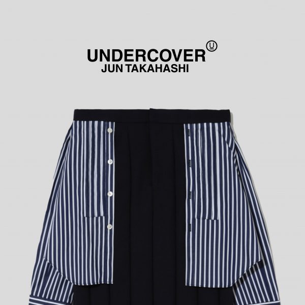 UNDER COVER  ​/ 新作アイテム入荷 “シャツ付きダブルサテン切替スカート”