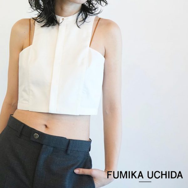 FUMIKA＿UCHIDA/新作入荷”TYPECLOTH ART PIQUE BIB SHIRT”and more