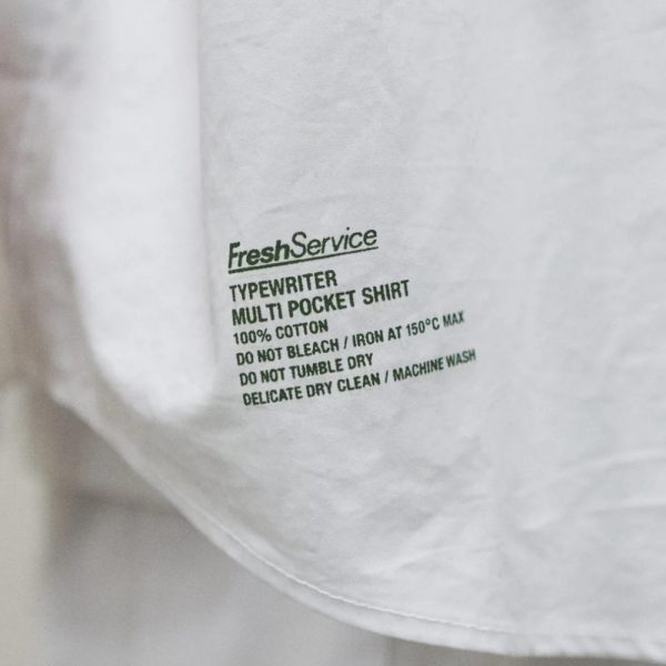 FreshService / 新作アイテム入荷 “TYPEWRITER MULTI POCKET SHIRT”and more